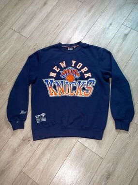 Officially Licensed New York Knicks Navy Crewneck